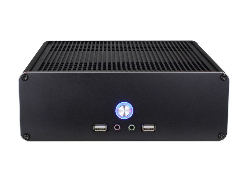 e-Netdata Mini Industrial Case with PSU &amp; 2 SATA (Black)