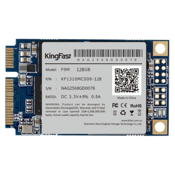 Kingfast F9M 128GB mSATAIII Solid State Drive