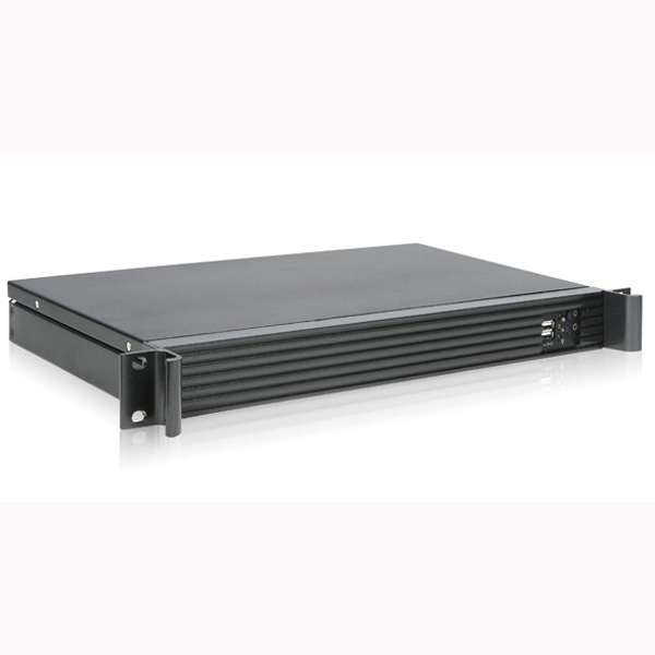 e-Netdata 1U Compact Case 360mm with Flex 200W &amp; 4 SATA