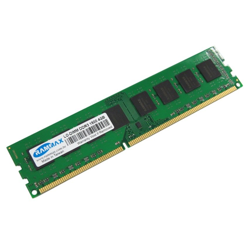 RAMMAX DDR3 1600MHZ 4GB LO-DIMM RAM