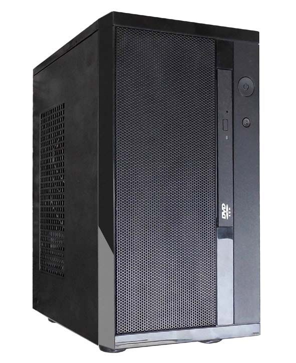 e-Netdata-Mini Tower Case-B with PSU &amp; 3 SATA (Black)