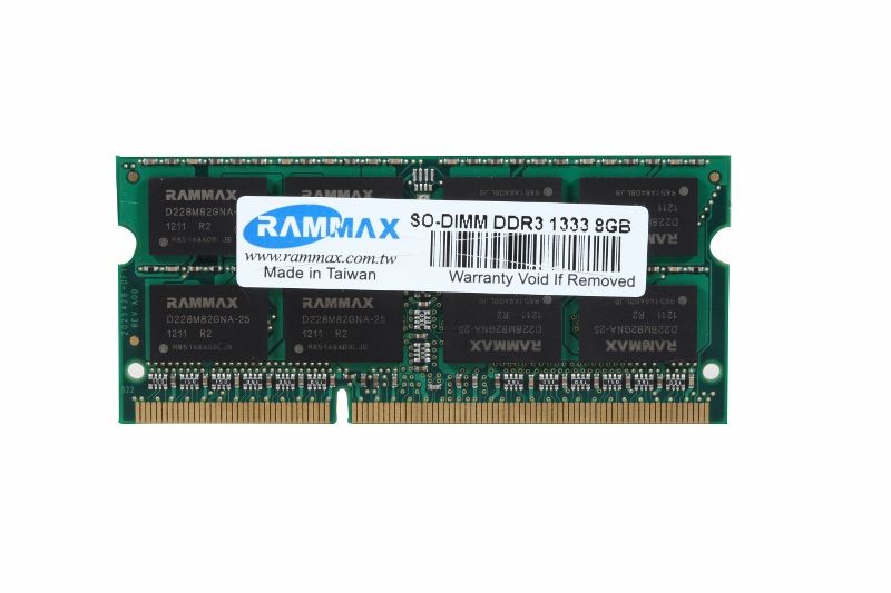 RAMMAX DDR3 1333MHz 8GB SO-DIMM RAM 1.5V